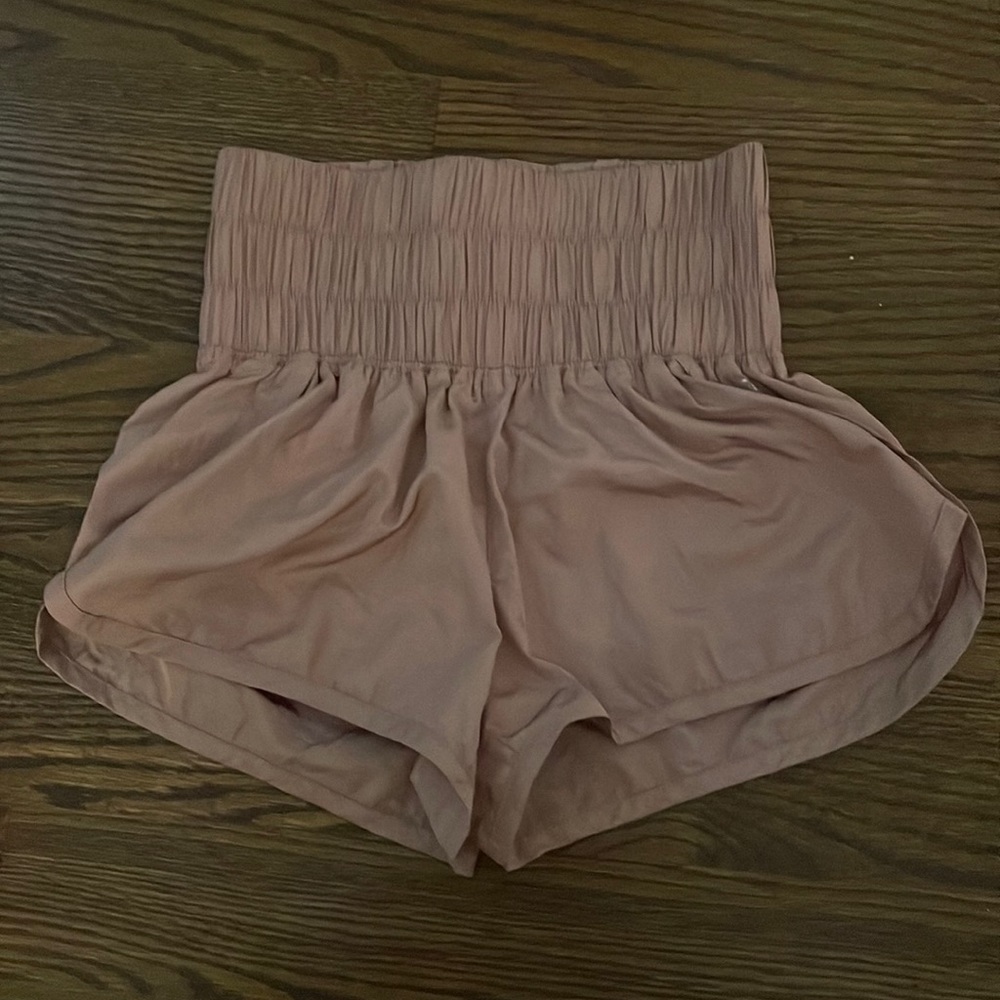Pink xs free people way home shorts new without tags
